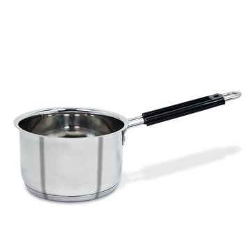 OPR Stainless Steel With Induction Sauce Pan with Handle for Kitchen OM PRABHU STEELS