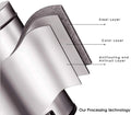 OPR Stainless Steel Plain Pedal Dustbin with Lid - Pack Of 2 OM PRABHU STEELS