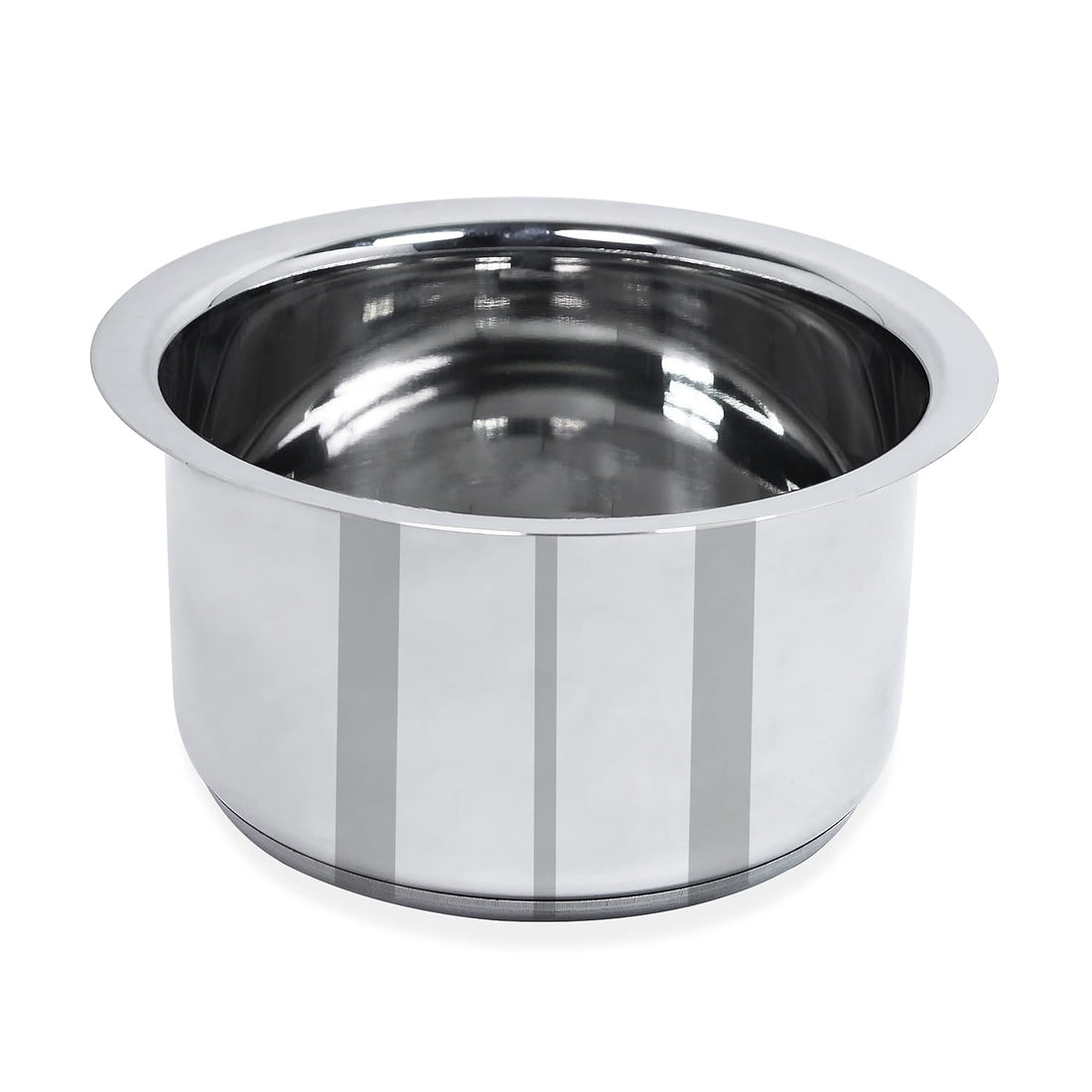 OPR Stainless Steel Tope/ Patila Without Lid for Home and Kitchen Compatible with Induction OM PRABHU STEELS