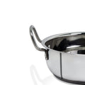 OPR Stainless Steel Kadai with Induction for Kitchen OM PRABHU STEELS