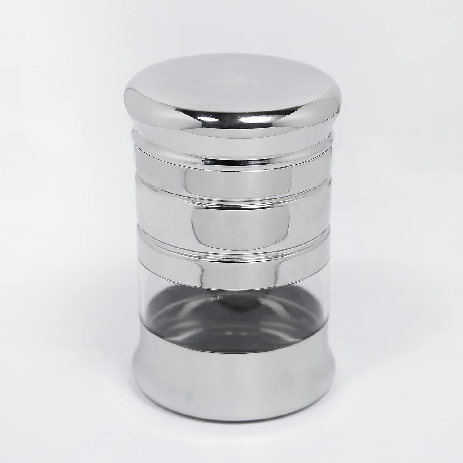 OPR Steel Container With See Through Window Storage Jar