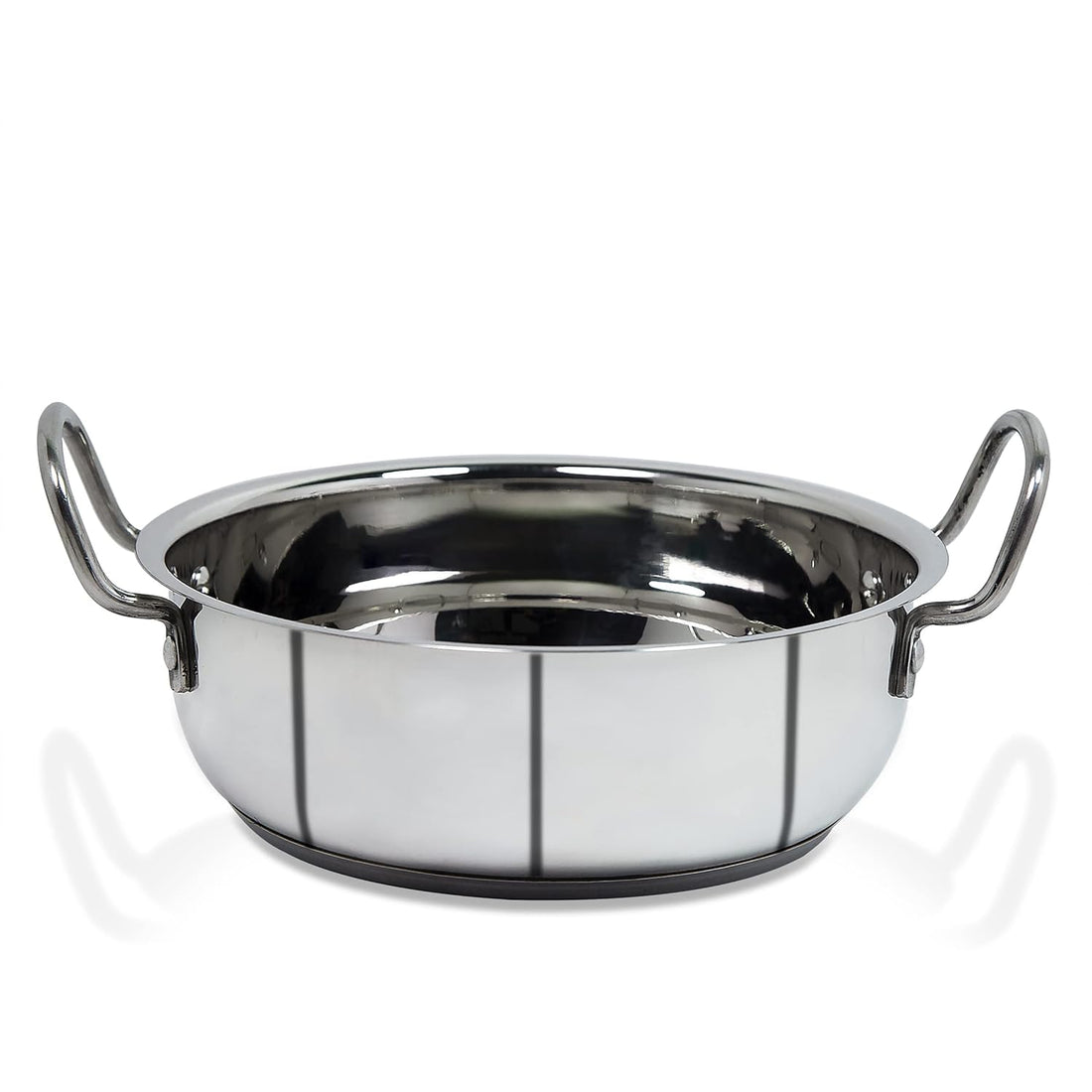 OPR Stainless Steel Kadai without Induction for Kitchen OM PRABHU STEELS