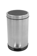 OPR Stainless steel dustbin Round Pedal Dustbin With Soft Close Lid And Plastic Bucket My Store