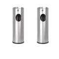 OPR Stainless Steel Ash Can Dustbin for Home,Office,Kitchen Combo (15 & 20 Liter) OM PRABHU STEELS