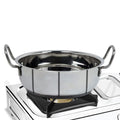 OPR Stainless Steel Kadai with Induction for Kitchen OM PRABHU STEELS